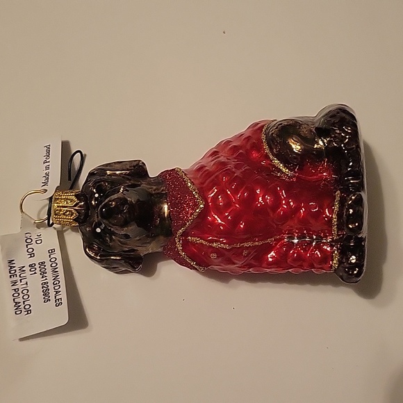 Bloomingdale's Quilted Jacket Glass Labrador Ornament - 100% Exclusive - Picture 4 of 4